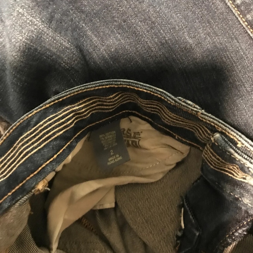 Super Cute Converse Boot Leg Blue Jeans View 4